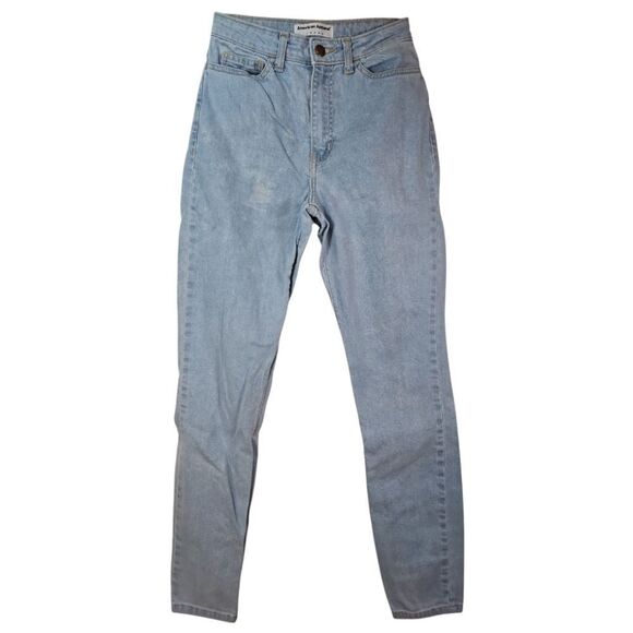 AMERICAN APPAREL HIGH WAISTED MOM JEANS SIZE US 27 - Picture 1 of 16